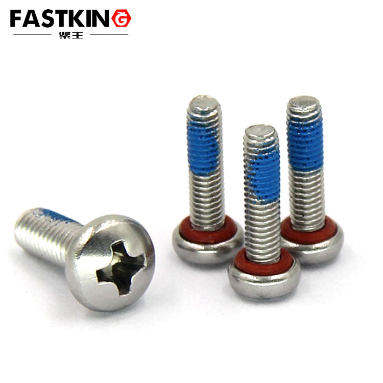 圓頭十字防水螺絲，防水螺釘